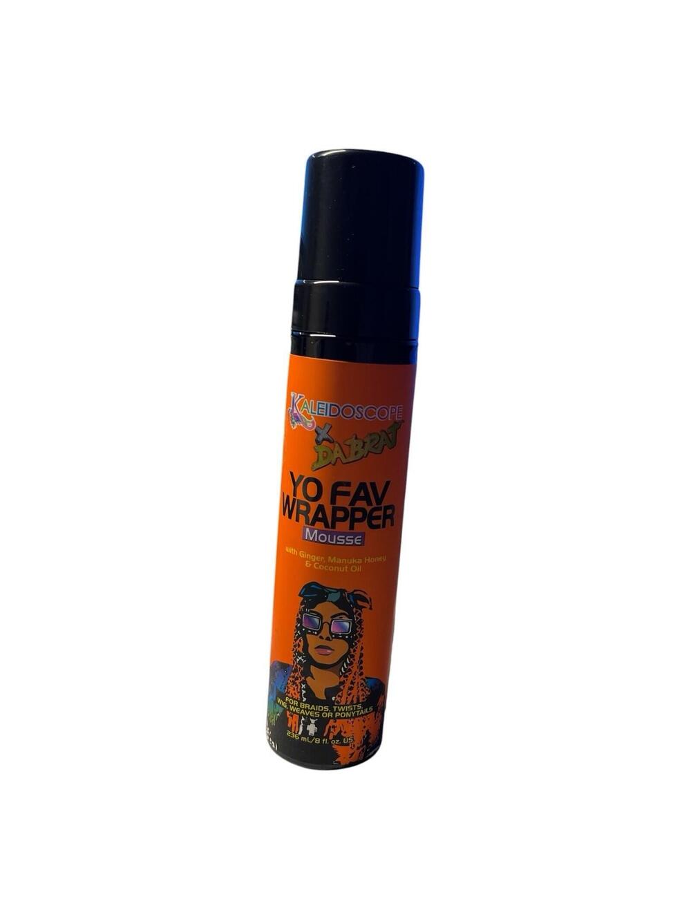 Kaleidoscope x Da Brat Yo Fav Wrapper Mousse 8 oz Braids Twists Wigs Ponytails
